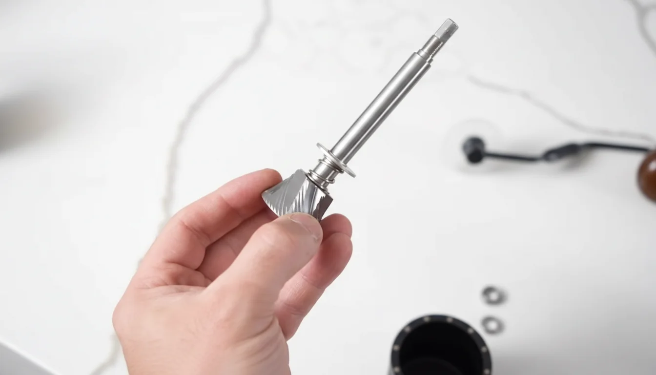 1Zpresso K-Ultra 48mm heptagonal stainless steel burrs