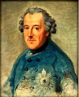 King Frederick The Great Portrait