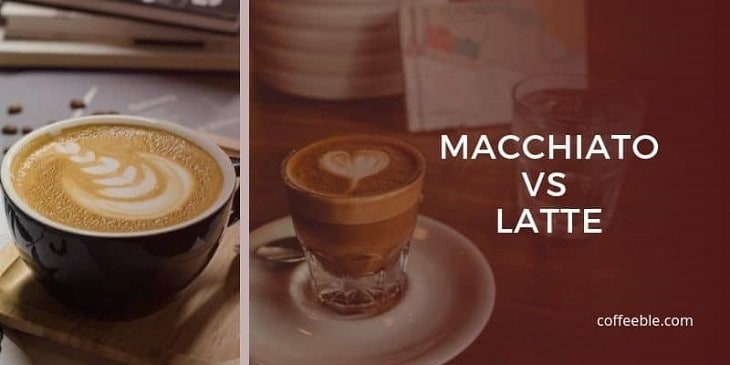 difference between macchiato and latte taste