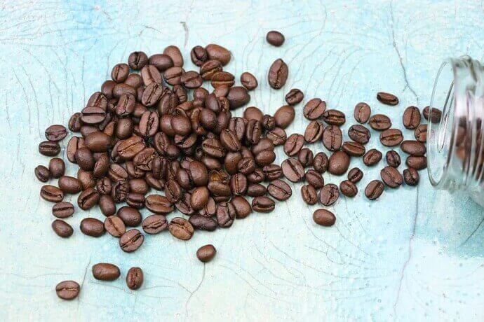 best organic coffee beans on a flat surface